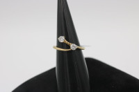 Gold & Diamond Ring - Size 5 1/2 (#3961)