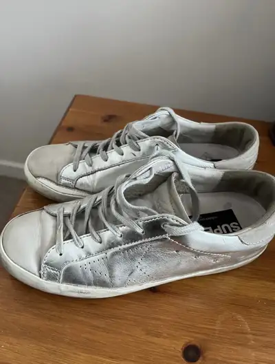 Golden goose women’s leather sneakers, View more