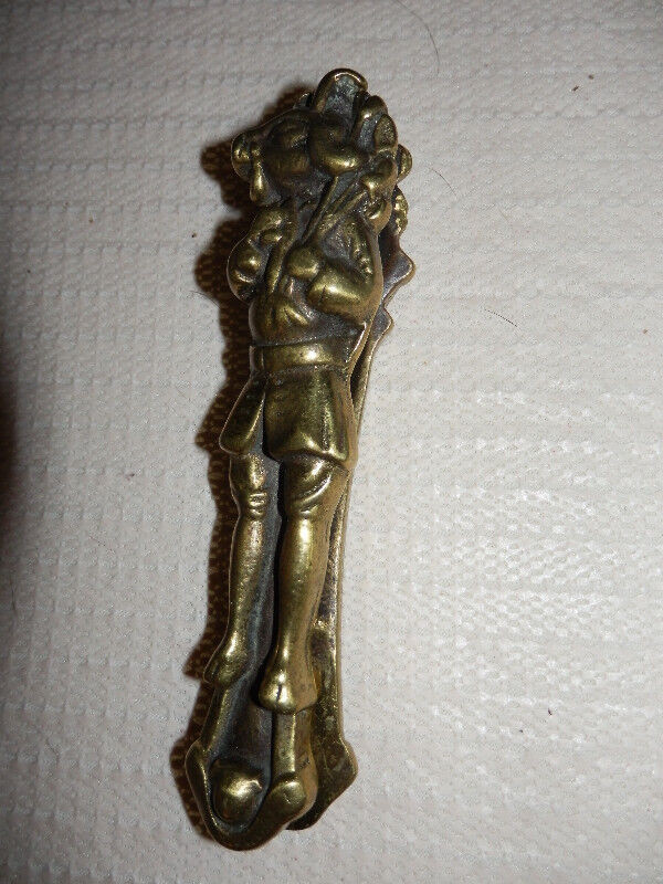 RARE ANTIQUE SET OF BRASS NUTCRACKERS in Arts & Collectibles in Bedford - Image 3