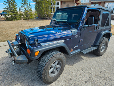 1998 Jeep TJ - 4cyl - 5speed - Rag Top