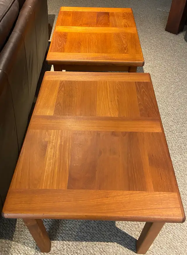 MCM Teak End Tables Set from Denmark in Other Tables in Kitchener / Waterloo - Image 5