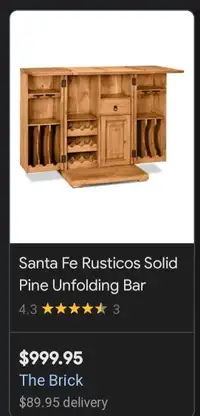 Sante Fe collection bar