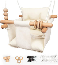 NEW: Baby Swing Seat with Safety Belt