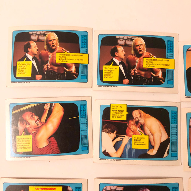1985 WWF O Pee Chee Wrestling Cards The Superstars Lot of 17 in Arts & Collectibles in City of Toronto - Image 2