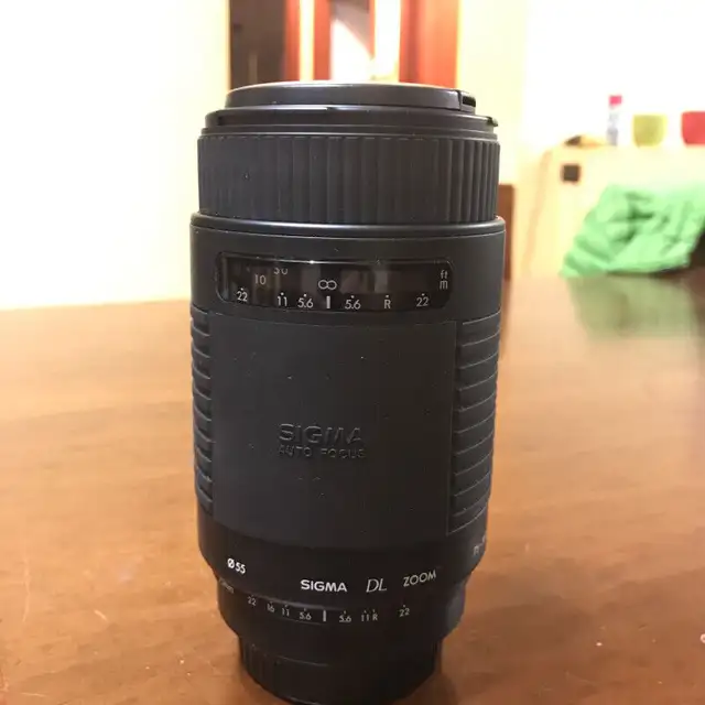 SIGMA AUTO FOCUS DL ZOOM 75-300 MM