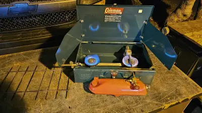 Coleman 421a camp stove . , View more