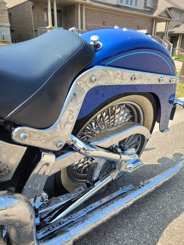 2010 Harley Davidson Softail Deluxe in Street, Cruisers & Choppers in Kitchener / Waterloo - Image 10