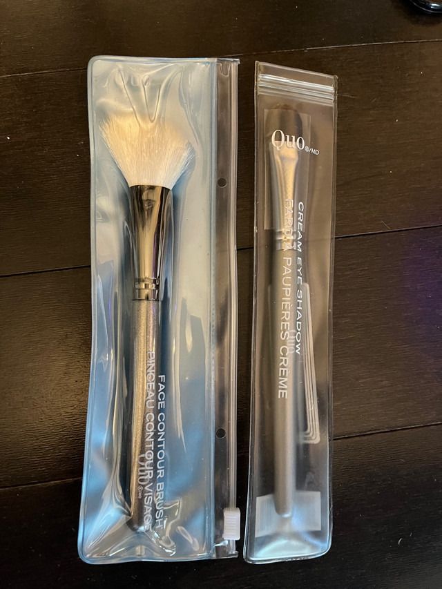 Quo make up brushes.  Sold as set in Other in Calgary
