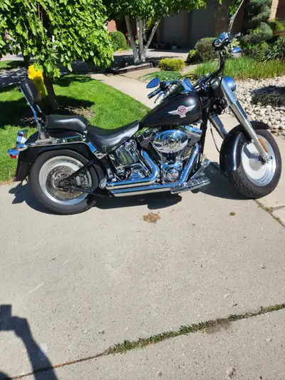 2006 Harley Fatboy for sale mint condition 20K miles.