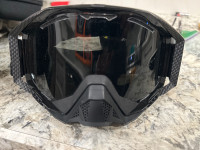 Klim snowmobile goggles carbon fibre new condition