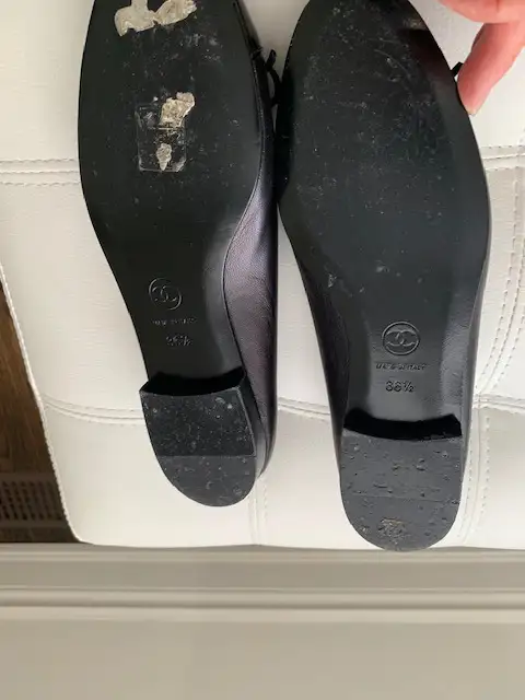 WOMAN'S CHANEL BALLERINA SHOES in Women's - Shoes in City of Toronto - Image 3