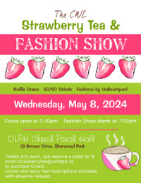 Strawberry Tea & Fashion Show