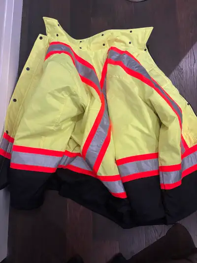 Work King Hi-Vis Winter Jacket – Men’s 2XL – Yellow/Black, View more