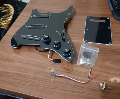 14 tone loaded stratocaster pickguard for fender / squier, View more