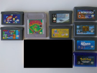 9 Jeux classiques Nintendo GameBoy Advance Classic Games ($10+)