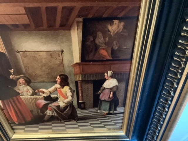 Pieter de Hooch’s 1658 Print of His Famous Old Dutch Masters Ptg in Arts & Collectibles in Belleville - Image 3