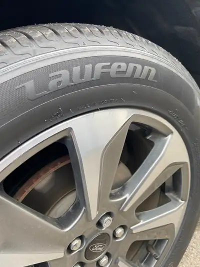 4 new all season Laufenn tires 225/55R19 installed new by Ford dealer. Only used for some test drive...