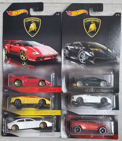 Hot Wheels LAMBORGHINI Countach Murcielago Reventon Urus $7.50 each - LAMBORGHINI COUNTACH - SOLD -...