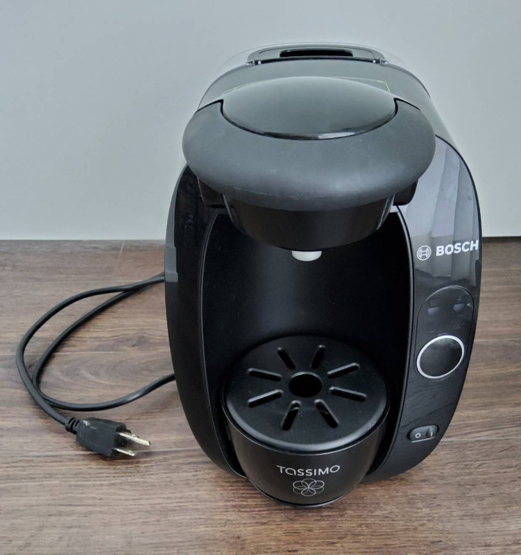 Bosch Tassimo Coffee Maker Type T20 Black Single Serve With Disk