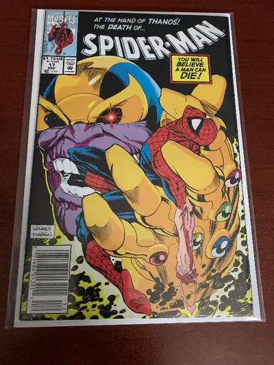 SPIDER-MAN #17 Dec 1991 Marvel The Hands The Death Of Spider-Man, View more