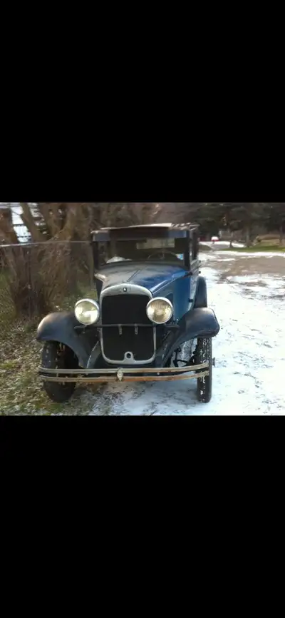 1929 Plymouth sedan all original numbers matching car needs TLC call (807)624-7569 thx