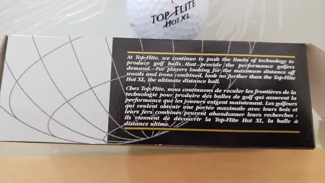 FOR SALE  BNIB: SPALDING TOP FLITE HOT XL Golf balls63234885152003124