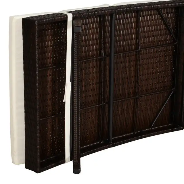 Wicker Patio Lounger, Outdoor S Shape Recliners Lounge Chair w/  in Patio & Garden Furniture in Markham / York Region - Image 11