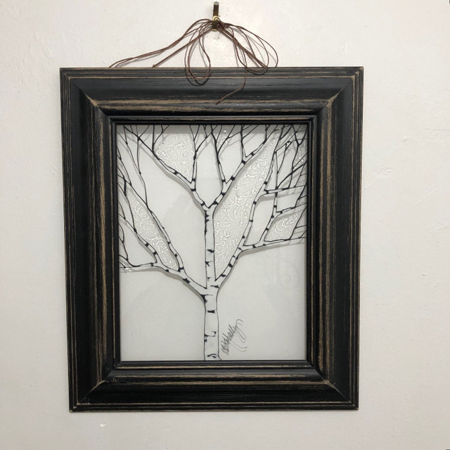 Framed Birch Tree Art in Home Décor & Accents in City of Toronto