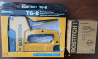 Bostitch Heavy duty tracker with staples box