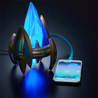 Starcraft II Pylon USB Charger with RGB lights from ThinkGeek