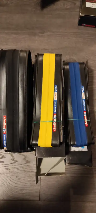 Challenge Gara 700x23c tires black, yellow and blue available, View more