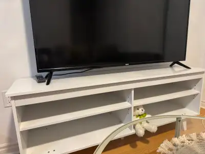 TV Stand brand slightly used pick up only.