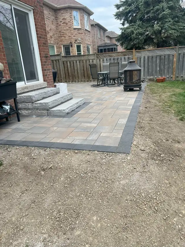 J&L Interlocking Landscaping Grass Wooden Fence Retaining Wall in Interlock, Paving & Driveways in City of Toronto - Image 7