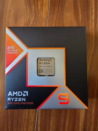 AMD Ryzen 9 9950X3D Brand New, View more