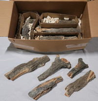 HPC 9pc. Fire Logs for Fire Pit Inserts