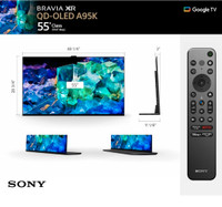 Sony 65″ Class BRAVIA XR A95K Series OLED TV (XR65A95K)