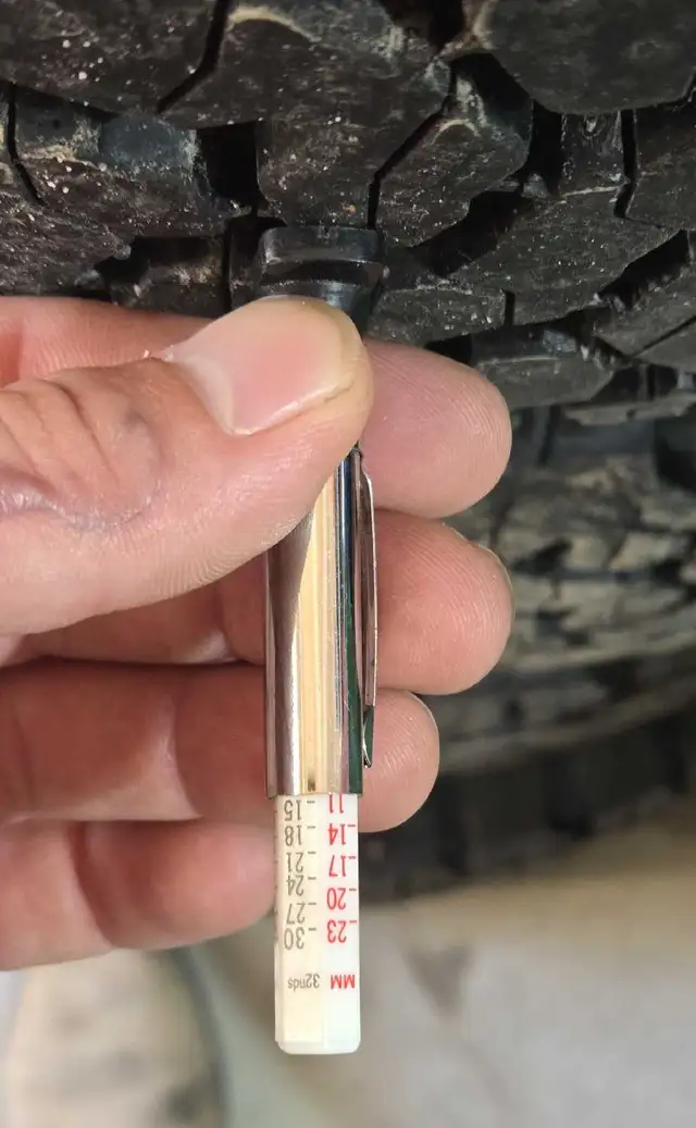 4 winter tires on steel rims - BF Goodrich All-Terrain KO2 in Tires & Rims in Peterborough - Image 5