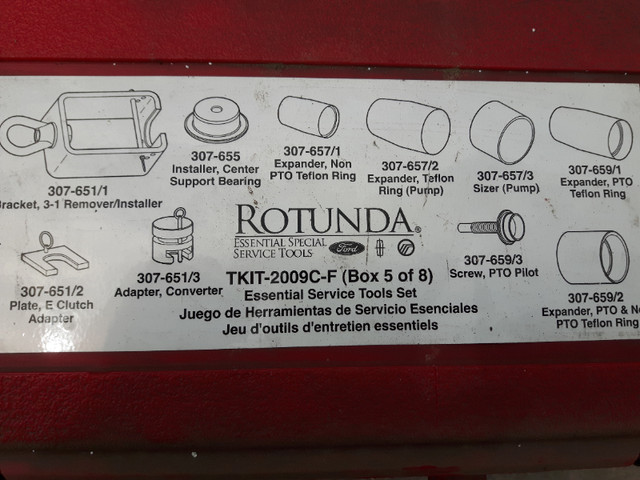 Ford 6.7L Rotunda diesel tool kit set in Hand Tools in Kawartha Lakes - Image 4