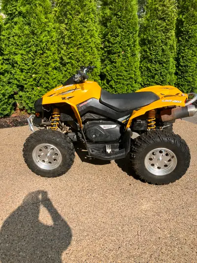2008 CanAm Renegade 500. Original owner. Only 760 km and 50 hours on ATV. Looks and run great. Recen...