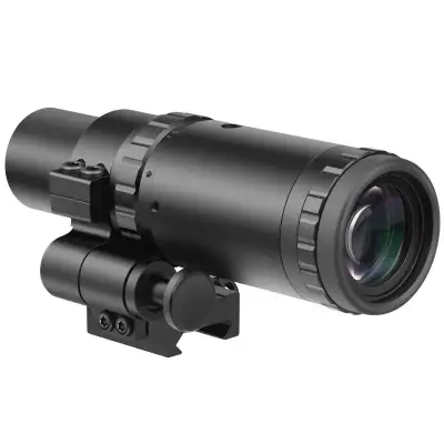 Feyachi Loupe à point rouge M37 1,5 x - 5 x avec réglage de la mise au point sur le côtéa