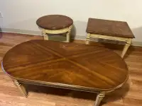 3 Tables à café / Salon / Antiquite