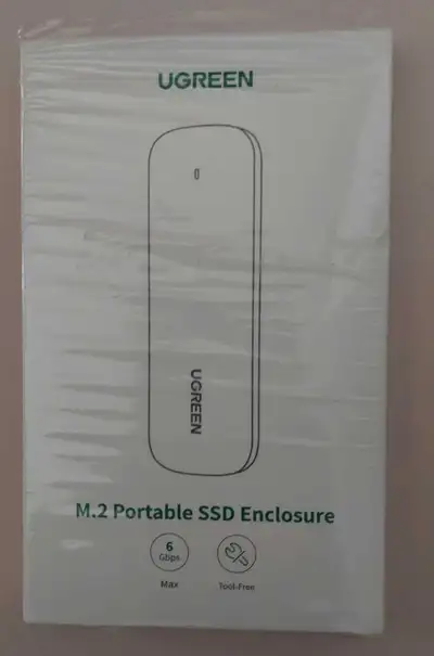 UGREEN  M.2  Mobile Sata  SSD  Enclosure with USB-C  Type  Cable, View more