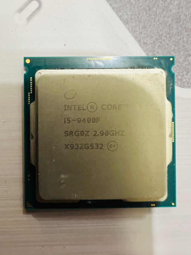 Intel i5 9400f 9th Gen Processor  in System Components in Prince Albert