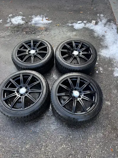 Winter Mercedes rims 18 inch rims Mercedes rims Amg rims Mercedes Benz wheels Merc rims • Set of 4 •...