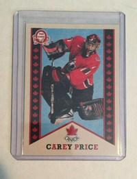 CARTE DE HOCKEY Team Canada Retro #R7 Carey Price