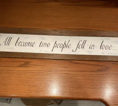 39” x 9” x 3/4”  canvas wood frame , View more