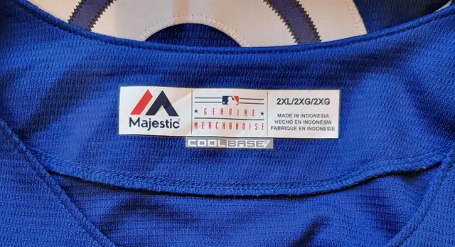 MAJESTIC MARCUS STROMAN TORONTO BLUE JAYS ROAD JERSEY 2XL in Baseball & Softball in City of Toronto - Image 4