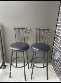 Leather counter/bar stool