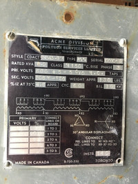 Electrical Transformer 9 kVA