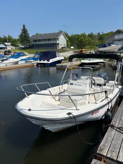 Comes with 115 Yamaha 4 stroke , trailer, GPS, trailer and foul weather cover Text 416-557-7353 for...